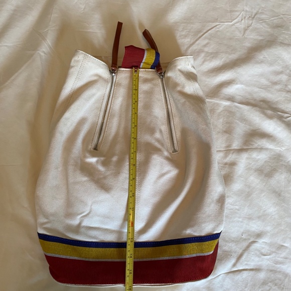 State Canvas & Multicolored Thick Grosgrain Backpack - Picture 12 of 15